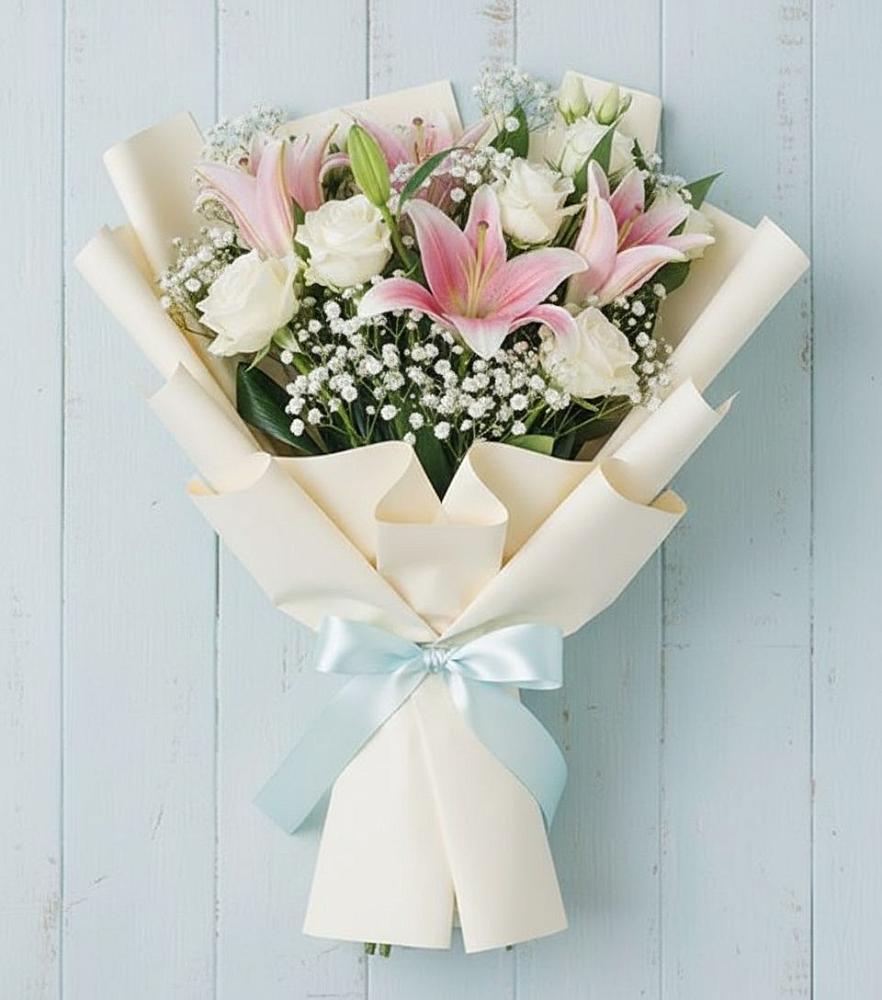 Букет цветов из: Лилии в Сухой Буйволе