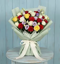Букет цветов из:  Розы в Сухой Буйволе