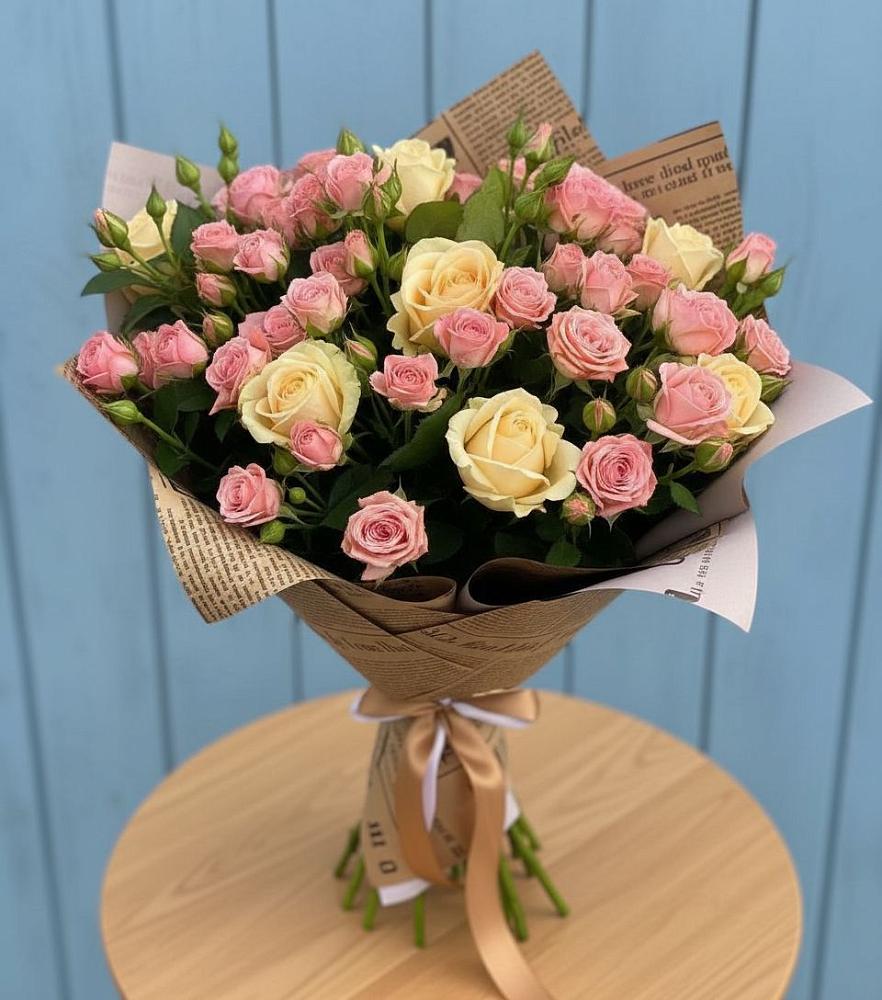 Букет цветов из: Розы в Сухой Буйволе