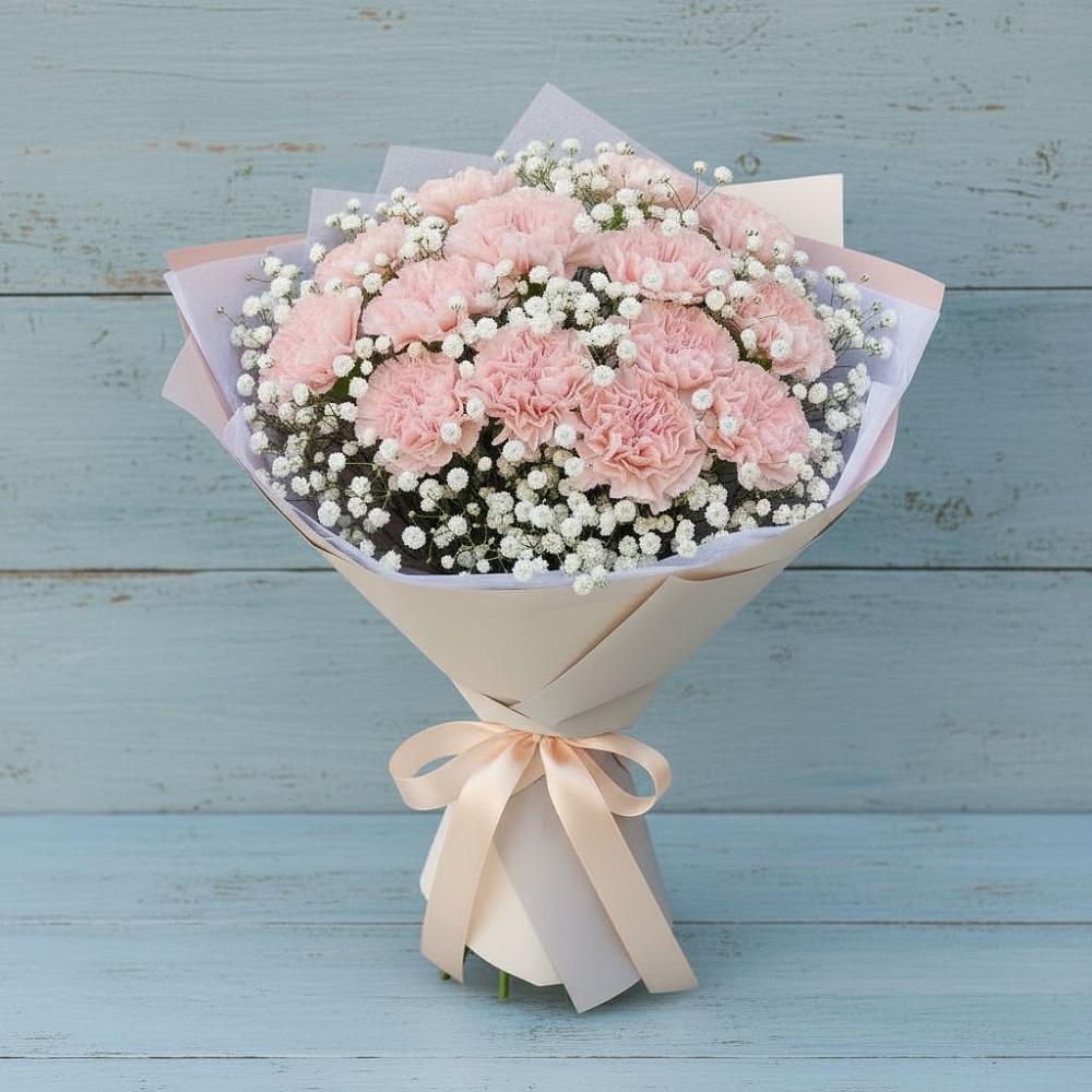 Букет цветов из: Гвоздики в Сухой Буйволе