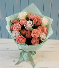 Букет цветов из:  Розы #REPLACE_PRED# Сухой Буйволе