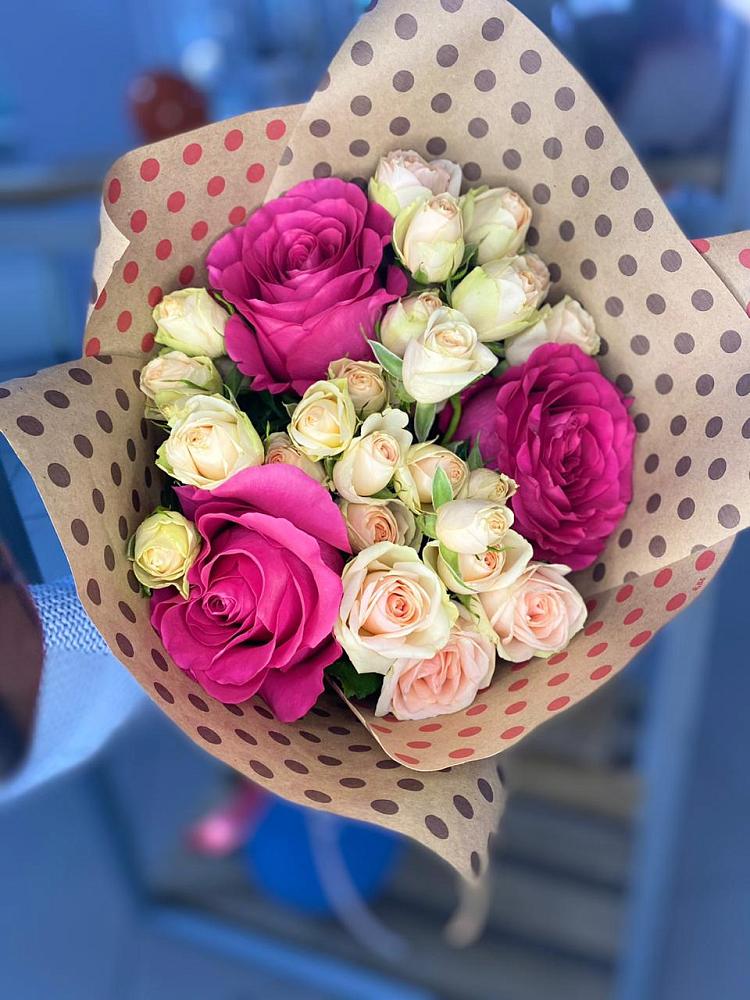 Букет цветов из: Розы в Сухой Буйволе