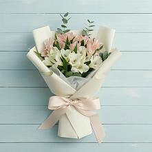 Букет цветов из:  Альстромерии в Сухой Буйволе