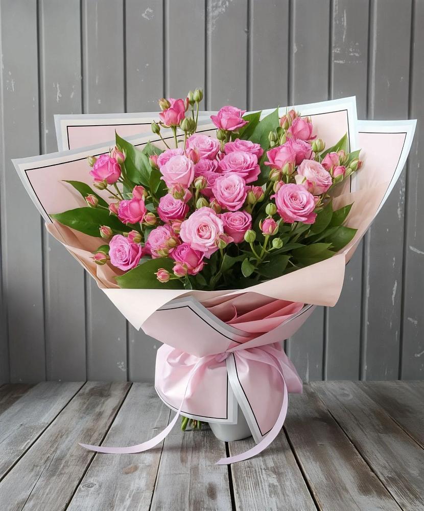 Букет Розовый кустик в Сухой Буйволе