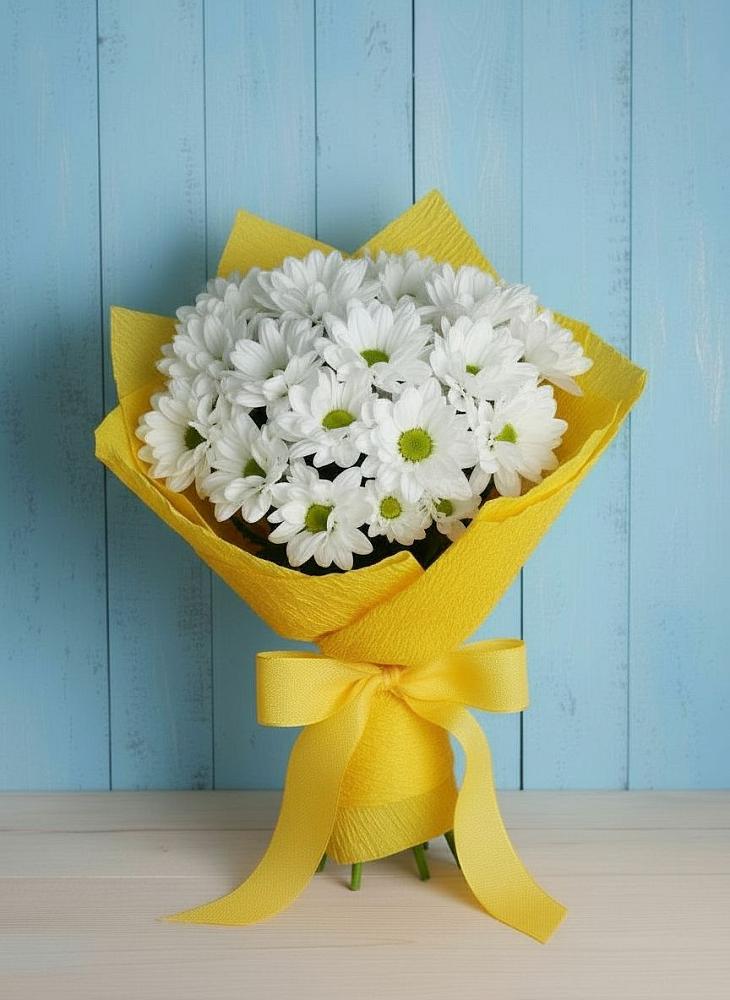 Букет цветов из: Хризантемы в Сухой Буйволе