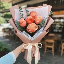 Букет цветов из:  Розы в Сухой Буйволе