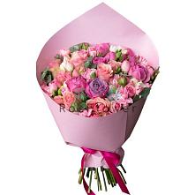 Букет цветов из:  Розы #REPLACE_PRED# Сухой Буйволе