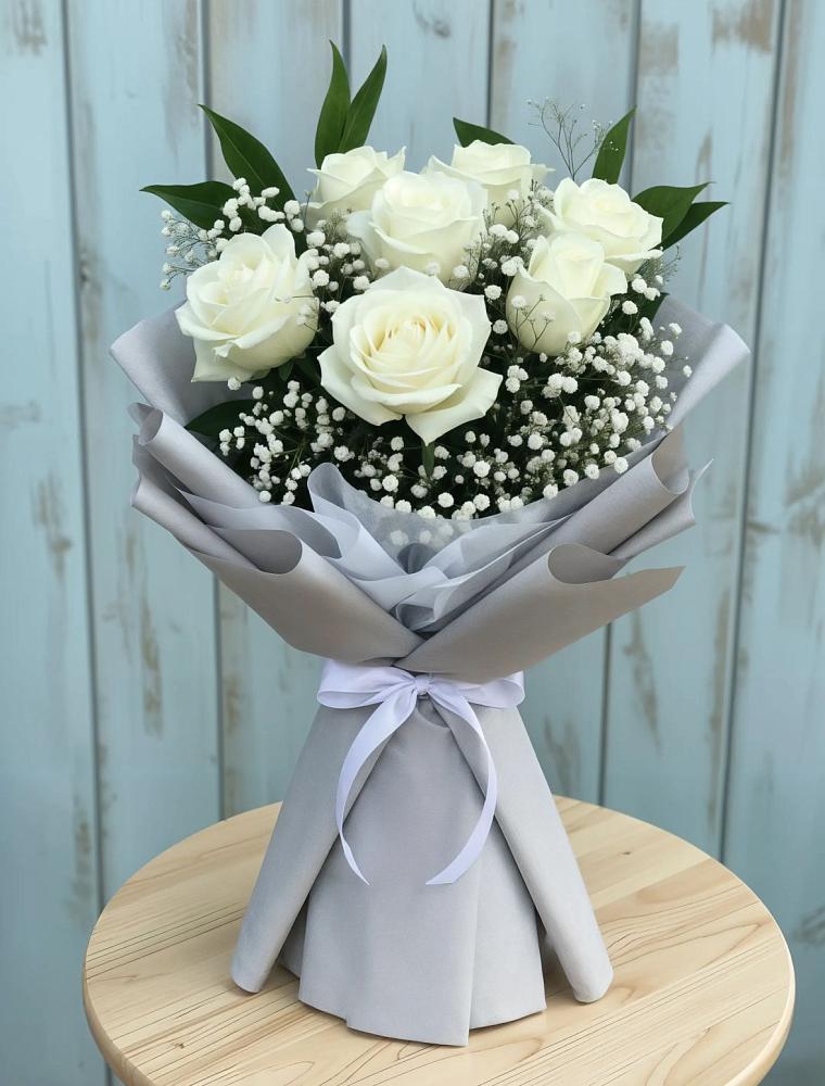 Букет цветов из: Розы в Сухой Буйволе