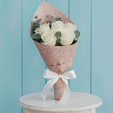 Букет цветов из:  Розы #REPLACE_PRED# Сухой Буйволе