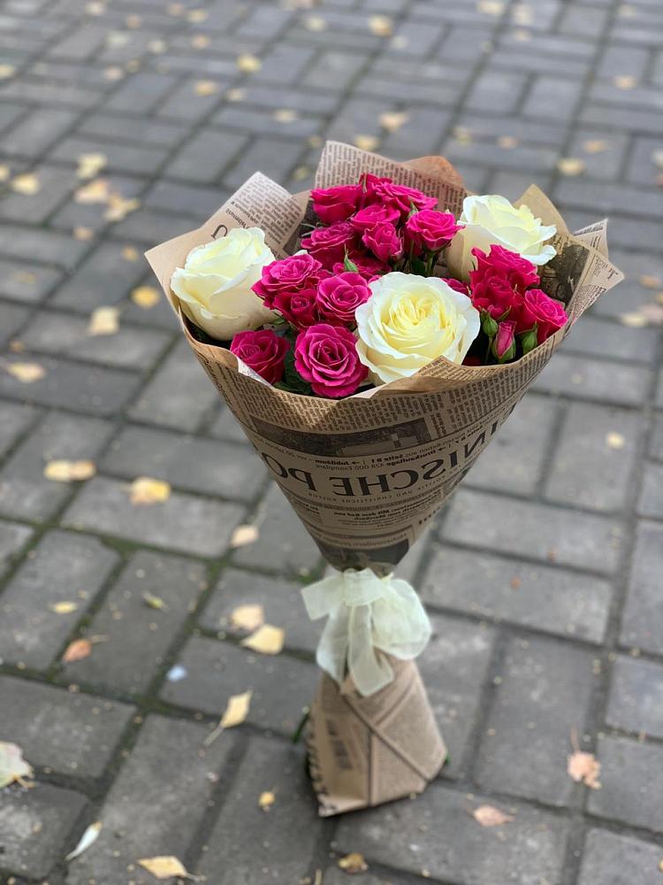 Букет цветов из: Розы в Сухой Буйволе