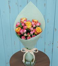 Букет цветов из:  Розы #REPLACE_PRED# Сухой Буйволе